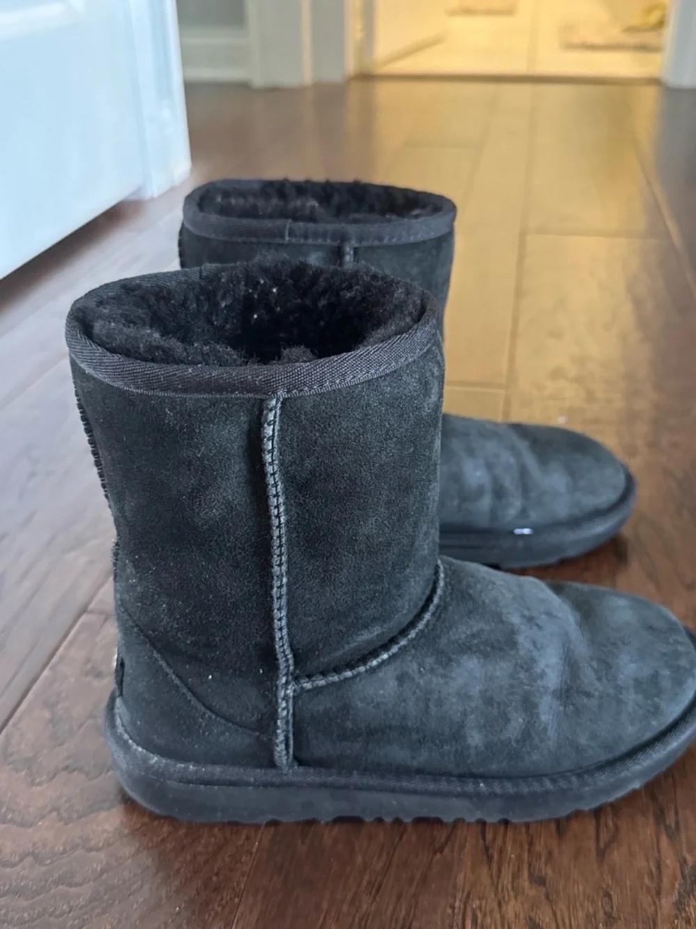 Kids Black UGG boots